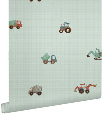 Zdjęcie produktu dla ESTAhome Tapeta pojazdy niebieskim 50 x 900 cm