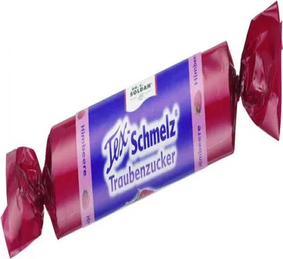 Produktbild von Soldan Tex Schmelz Traubenzucker Himbeere Rolle 33 g