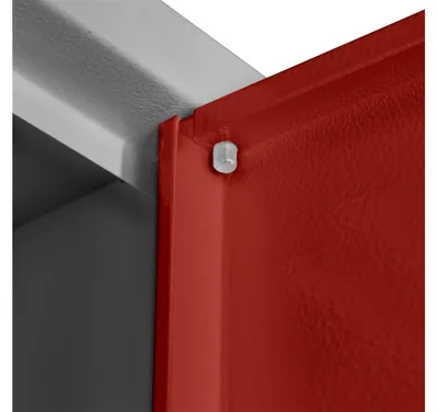 Produktbild von ADB Umkleideschrank Regular Spind feuerrot 1775x600x500 mm