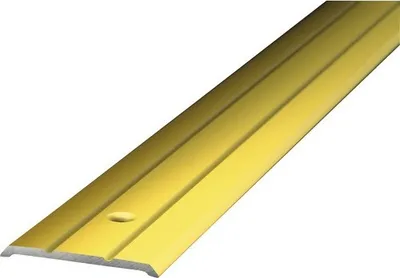 Produktbild von Prinz Übergangsprofil Alu gold gelocht 25 x 1000 mm