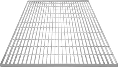 Produktbild von Verzinkte Gitterroste Boden Schmiede Stabiler Weg Mesh-Bodenplatte Gitter Abflussrinne Entlüftung Strapazierfähig Wetterfest Stahl Verzinkt 1200mm x 1000mm x 30mm 4mm Metalldicke 1200kg Tragfähigkeit