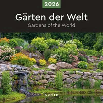 Produktbild von Gärten der Welt - KUNTH Broschurkalender 2026