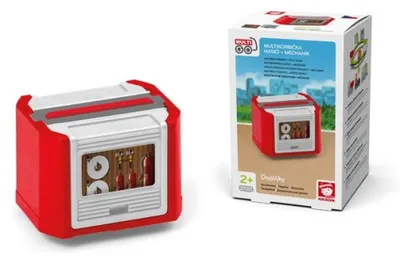 Image de TOY MULTIGO - Multicorps rouge Pompiers + Mécanicien