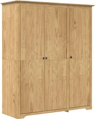 Produktbild von Kleiderschrank mit Speicher BODO Honigbraun 146 x 53,5 x 173 cm