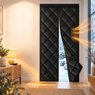 Immagine prodotto di Tenda magnetica per porte, isolante e senza necessità di foratura