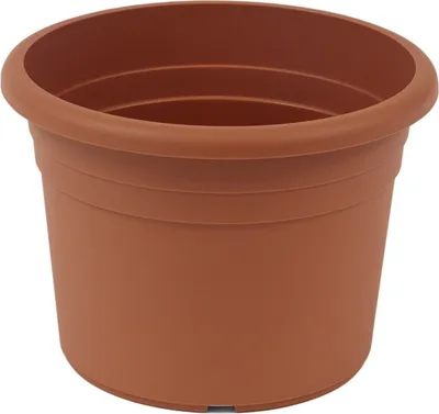 Produktbild von Greemotion Pflanzkübel Fiona, rund, aus Kunststoff, Ø ca. 60 cm in terrakotta