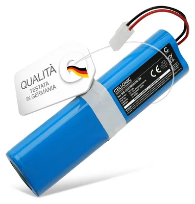 Immagine prodotto di CELLONIC 1x Batteria per Aspirapolvere Compatibile con Rowenta X-Plorer Serie 75S+, X-Plorer Serie 70, X-Plorer Serie 75S, Compatibile con D043-INR-M26-4S1P – (2600mAh, 14.4V)