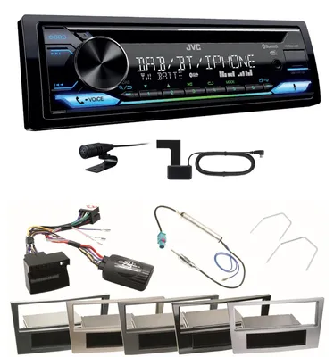 Produktbild von JVC KD-DB912BT Digitalradio Bluetooth Einbauset für Astra H Corsa D Zafira B