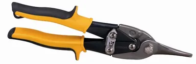 Produktbild von IRONSIDE 125102 Blechschere gerade 2 Komponenten-Griff schwarz gelb
