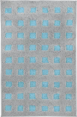 Produktbild von Kleine Wolke Badteppich BOXES Opal 60 x 90 cm