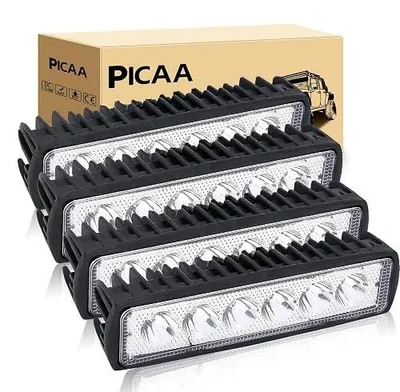 Zdjęcie produktu dla Reflektor LED 18W 6 cali lampa robocza motocykl terenowy 12V 24V 2 szt.