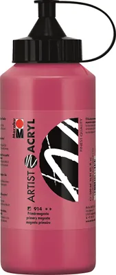 Produktbild von Marabu Künstler-Acrylfarbe Artist Acryl primärmagenta 500 ml