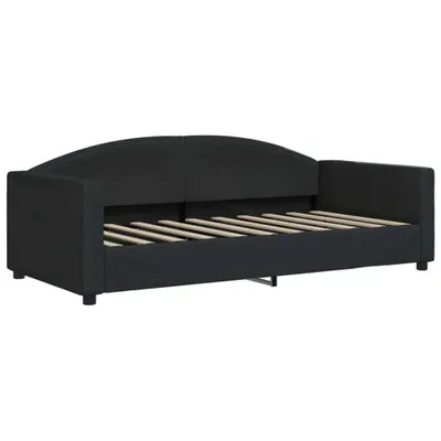 Obrázok produktu pre vidaXL Denná posteľ čierna 90x190 cm Látka