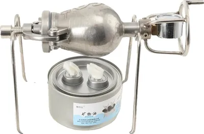 Produktbild von Popcornmaschine, 100ml Kapazität, manuelle Bedienung, offene Feuerheizung, 304 Lebensmittel-Edelstahl, 1,01kg Verpackungsgewicht