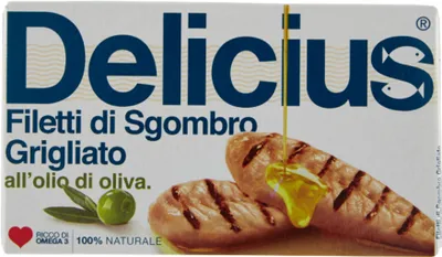 Zdjęcie produktu dla Filety z makreli w oliwie 85 g Delicius