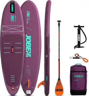 Produktbild von Jobe Aero Lina SUP Board 10.0 Set aufblasbares Stand Up Paddle Paket iSUP 305cm