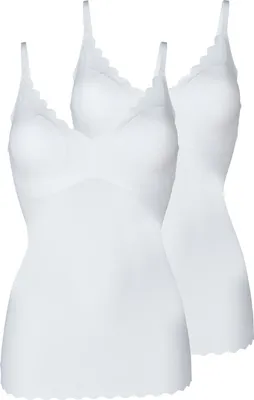 Produktbild von 2er Pack Damen Spaghettishirt herausn. Pads Micro Essentials von der Marke Skiny 44