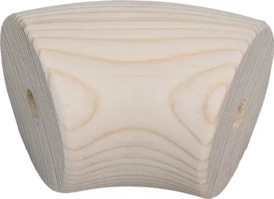 Produktbild von Handlaufbogen Fichte 2 x gebohrt 45 ° Ø 52 mm