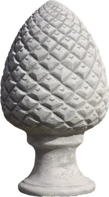 Produktbild von Zapfen aus Steinguss für den Garten Frostfest Witterungsbeständig und Neu 50cm H, 3611