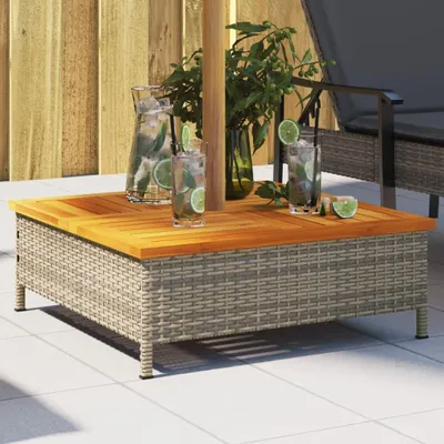 Obrázek produktu pro Obal na stojan na slunečník šedý 70x70x25 cm akácie