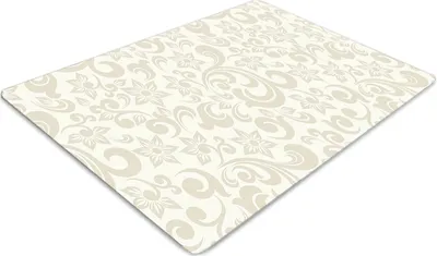 Obrázek produktu pro Podložka pod kancelářskou židli 120 cm x 90 cm Podložka pod kancelářskou židli - barokní vzor