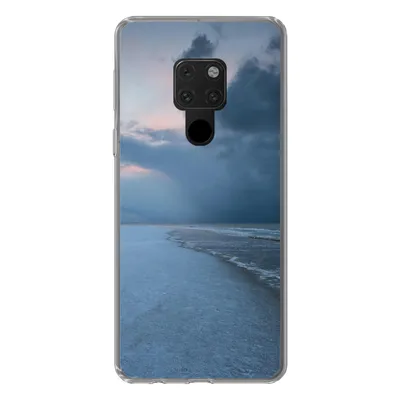 Produktbild von MuchoWow® Handyhülle Schutzhülle Hülle für Huawei P40 Lite Nordsee - Sturm - Wasser Silikon Softcase Handy Hülle - Handy