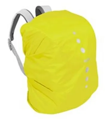 Produktbild von Playshoes Regenhülle, Regenschutz, Regenhaube für Schulranzen und Rucksäcke, Signalfarbe Neongelb S