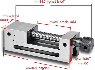 Zdjęcie produktu dla Precyzyjny imadło CNC do dokładnego szlifowania płaskiego