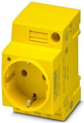 Obrázok produktu pre Phoenix Contact 1068028, Žltá, 250 V, 16 A, -20 - 60 °C, 45 mm, 60 mm