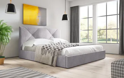 Produktbild von GUTTO Polsterbett mit Bettkasten 120cm Grau Modern Webstoff mit Stauraum Holz-Lattenrost Steppung