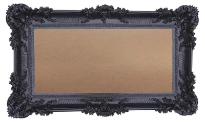 Zdjęcie produktu dla Elzusha - Antyczna, barokowa rama na zdjęcia, czarna, 96 x 57 cm