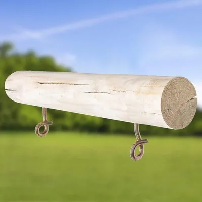 Produktbild von Famanu Schwenkhaken aus Edelstahl - Schraubhaken für Hängestühle, Schaukeln, Hängematten, Boxsäcke - 2 Stück
