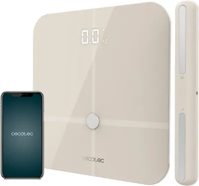 Zdjęcie produktu dla Cecotec Badezimmerwaage mit App Surface Precision 10600 Smart Healthy Pro Beige