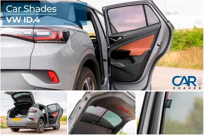Productafbeelding van Auto zonnescherm, voorruit en achterruit, zwart, 100 cm