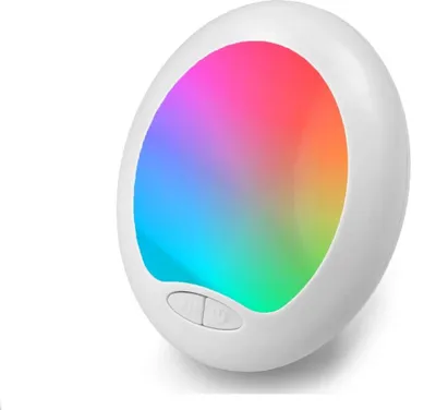 Produktbild von Nachtlicht Steckdose Stecker Lampe – Stimmungslicht – 7 Farben – für Kinder/Erwachsene