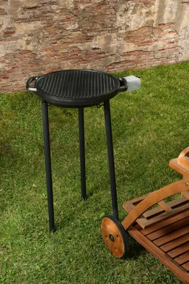 Produktbild von Hermia Concept, Parilla Mini, Grill, Schwarz, 100 % METALL, 45 x 45 x 84 cm
