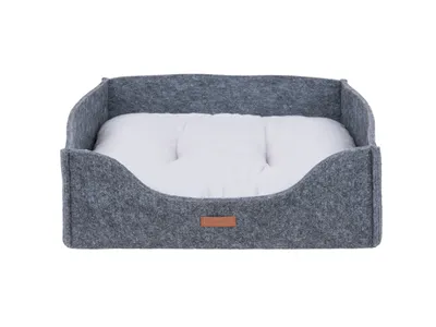 Produktbild von Hundesofa/Katzensofa 2 in 1 Grau Hygge, Grau S Amiplay
