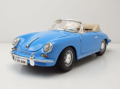 Produktbild von Auto Bburago GT-Porsche 356B Cabriolet (1961)