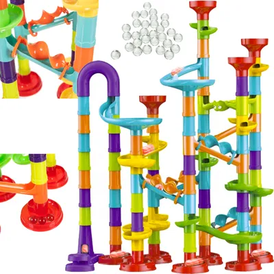 Produktbild von Murmelbahn 110Pcs Spielzeug-Set Kugelbahn Bahnelementen 22884