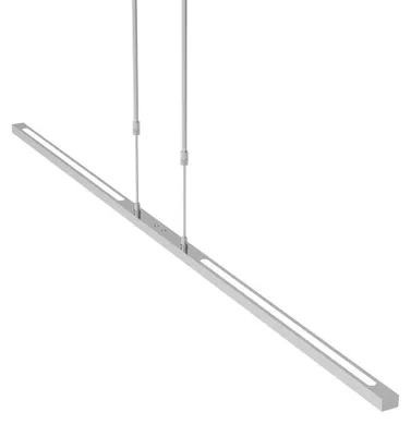 Produktbild von LED Hängelampe, dimmbar, Höhenverstellbar, silber, L 155 cm
