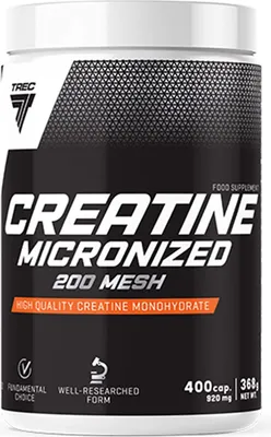 Produktbild von Trec Nutrition | Creatine Micronized 200 Mesh | High Quality Creatine Monohydrate Caps