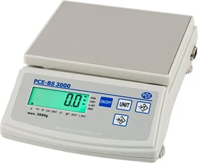 Produktbild von PCE Instruments PCE-BS 3000 hochgenaue kalibrierfähige Präzisionswaage
