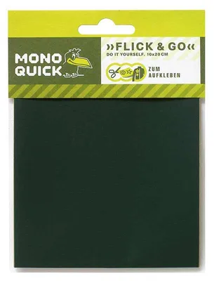 Produktbild von Klebeflicken, Dunkelgrün - Aufnäher, Bügelbild, Aufbügler, Applikationen, Patches, Flicken, Größe: 10,0 x 20,0 cm