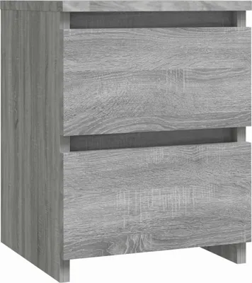 Obrázok produktu pre vidaXL Nočný stolík Grey Sonoma 30×30×40 cm odvodený výrobok z dreva