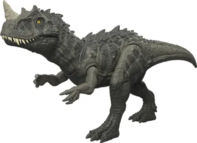 Produktbild von Jurassic World Wild Roar Dinosaurier-Actionfigur Spielzeug, Beißangriff und Brüllgeräusch, 4 Jahr(e), Mehrfarbig, Kunststoff