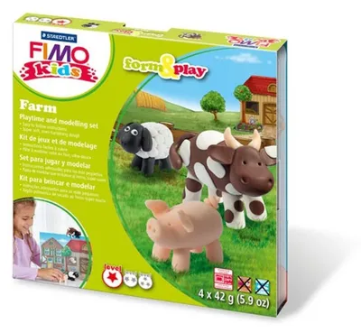 Zdjęcie produktu dla Staedtler FIMO kids 8034, 4 szt.