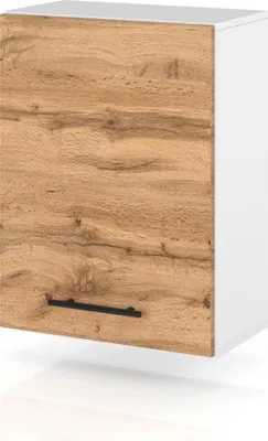 Zdjęcie produktu dla Szafka Kuchenna Wisząca Z Uchwytami Drewniana Modułowa 50Cm Spremium Wotan