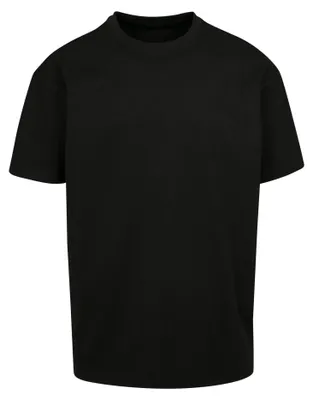 Produktbild von Build Your Brand - T-Shirt für Herren, Schwere Qualität, Baumwolle aus biologischem Anbau, Übergroß TN1730 (S) (Schwarz)