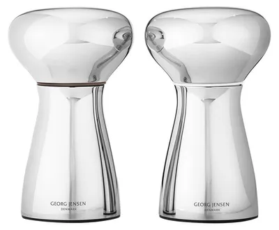 Imagen del producto de Georg Jensen AALFREDO Salz & Pfefferstreuer, klein BISTRO STAINLESS STEEL 3586040