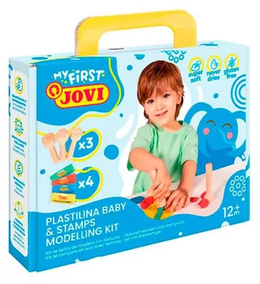 Image de Jovi 374WS Pâte à modeler pour enfants 4 x 38 g